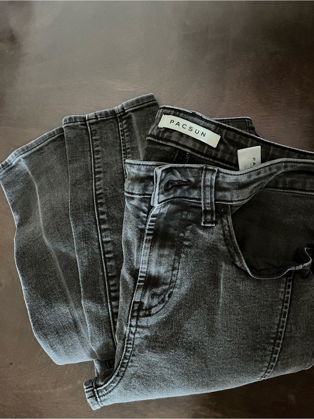 Pacsun Men’s Black High-Rise Slim Jeans